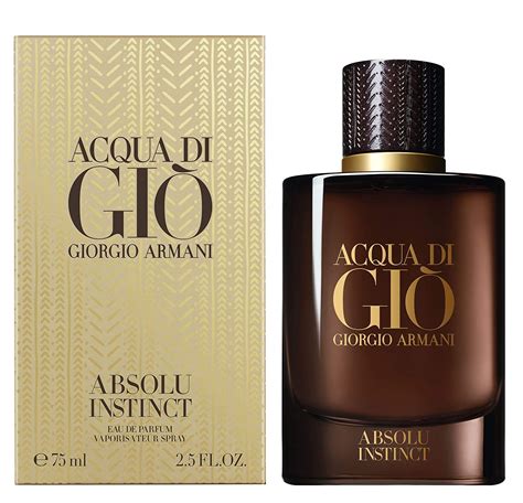 acqua di gio absolu instinct.